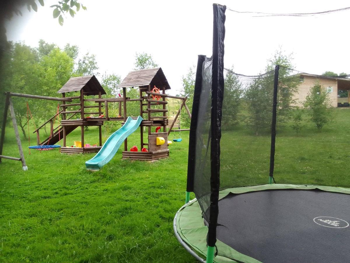 Szalas W Gorach Izerskich, Blisko Swieradow Zdroj I Zamek Czocha, Agroturystyka, Ogrzewanie, Klimatyzacja , Plac Zabaw, Ognisko Z Rusztem I Kijkami, Zywe Zwierzeta, Latem Basen Мірськ Екстер'єр фото